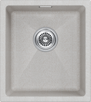 Кухонная мойка Paulmark LUMI 41UNI LU41-BE 45х40 цвет бежевый